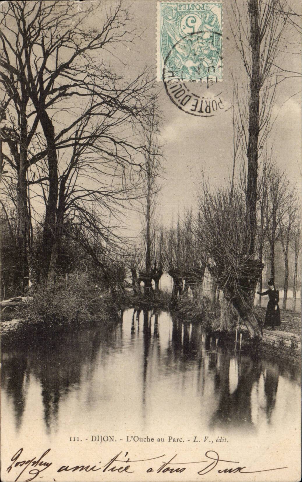 CPA Dijon Ouche with the park