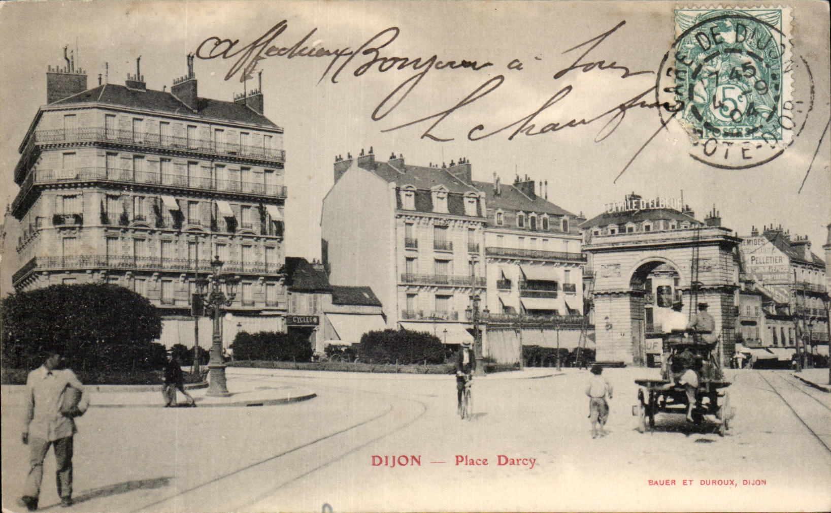 CPA Dijon Places Darcy