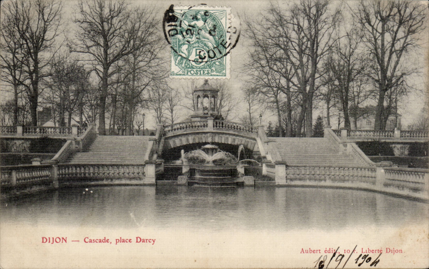 CPA Dijon conecta en cascada el lugar Darcy