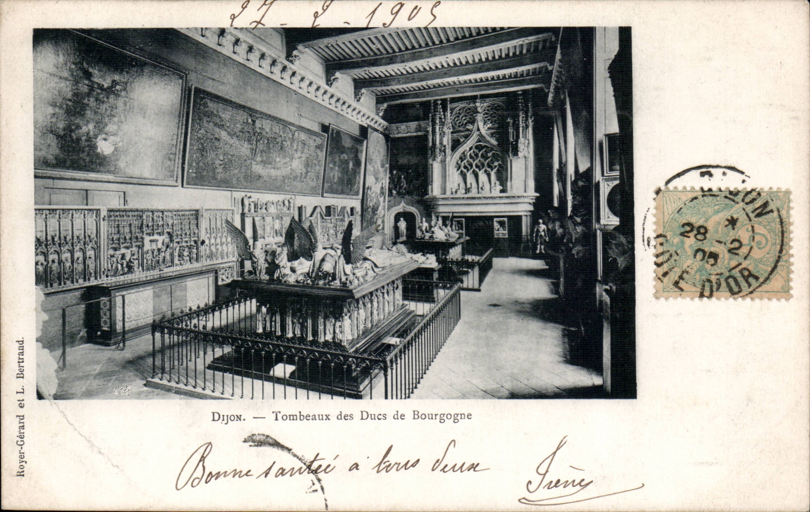 CPA Dijon Tombs of the dukes of Burgundy