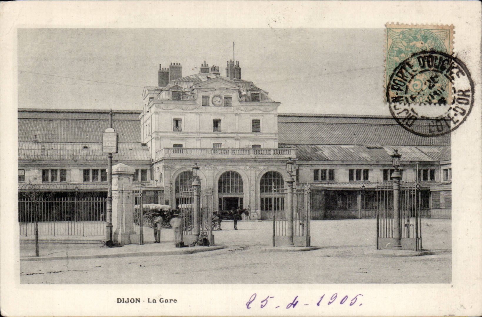 CPA Dijon Train station