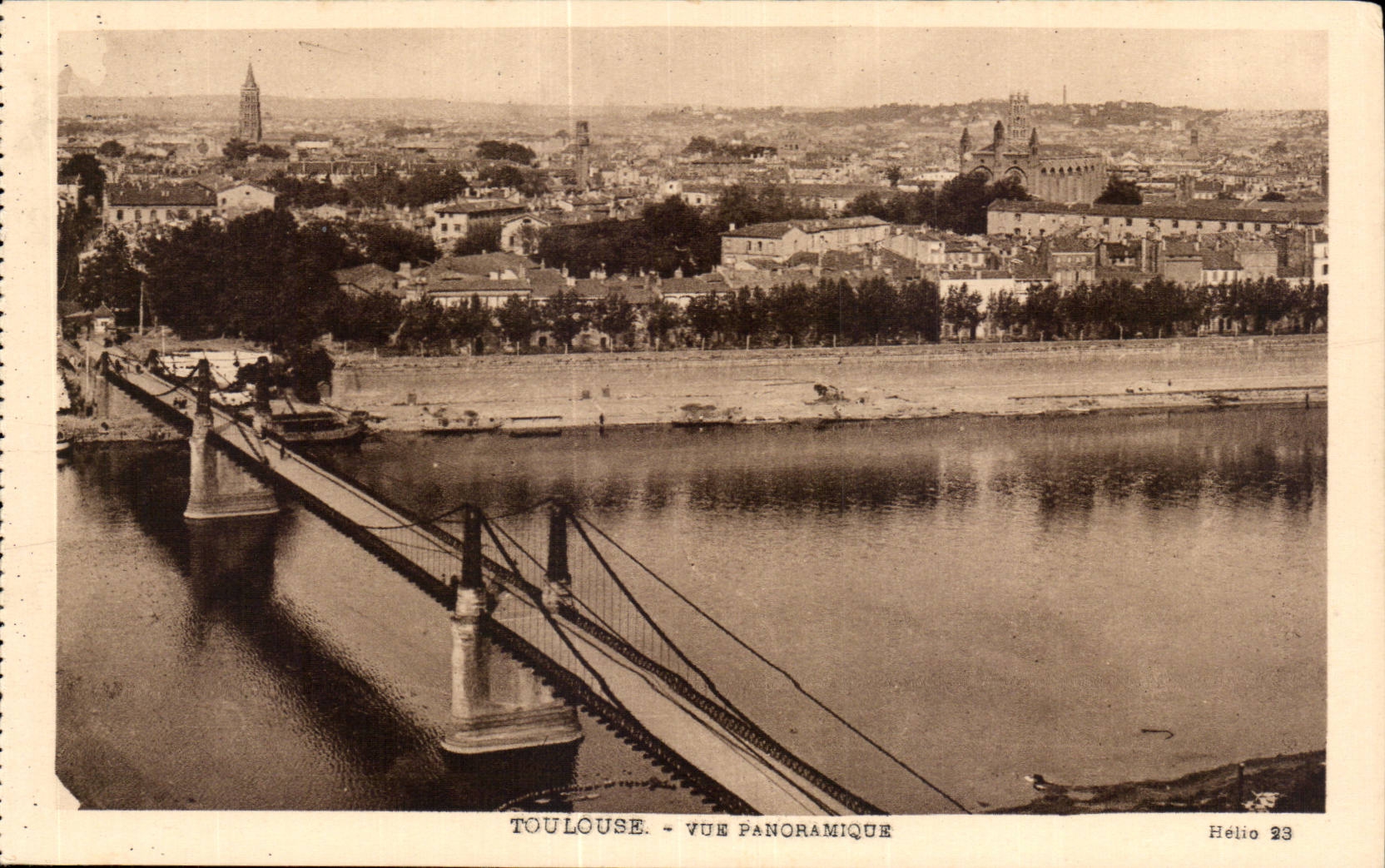 CPA Toulouse Vue panoramique