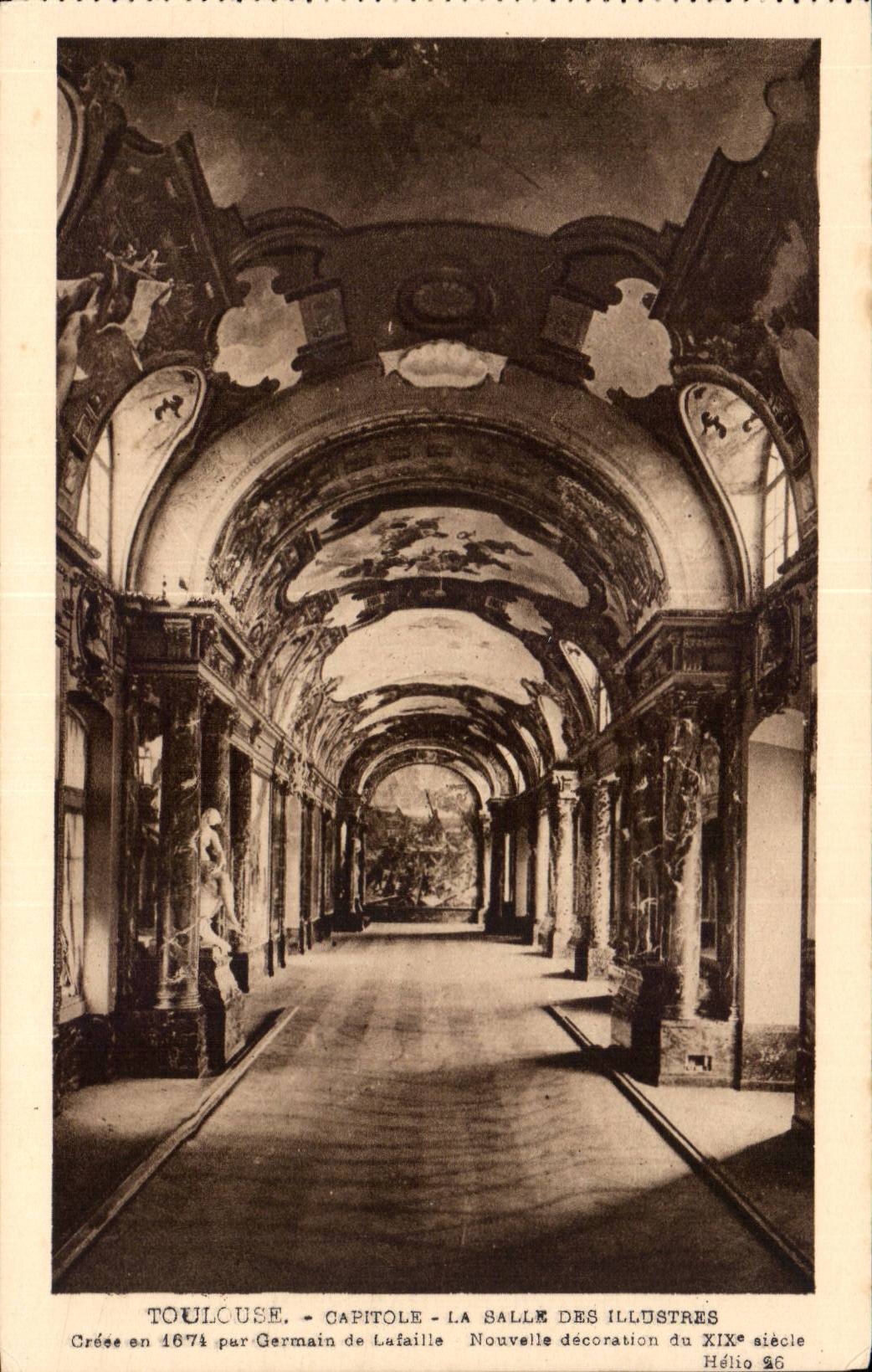 CPA Toulouse Capitole La salle des illustres