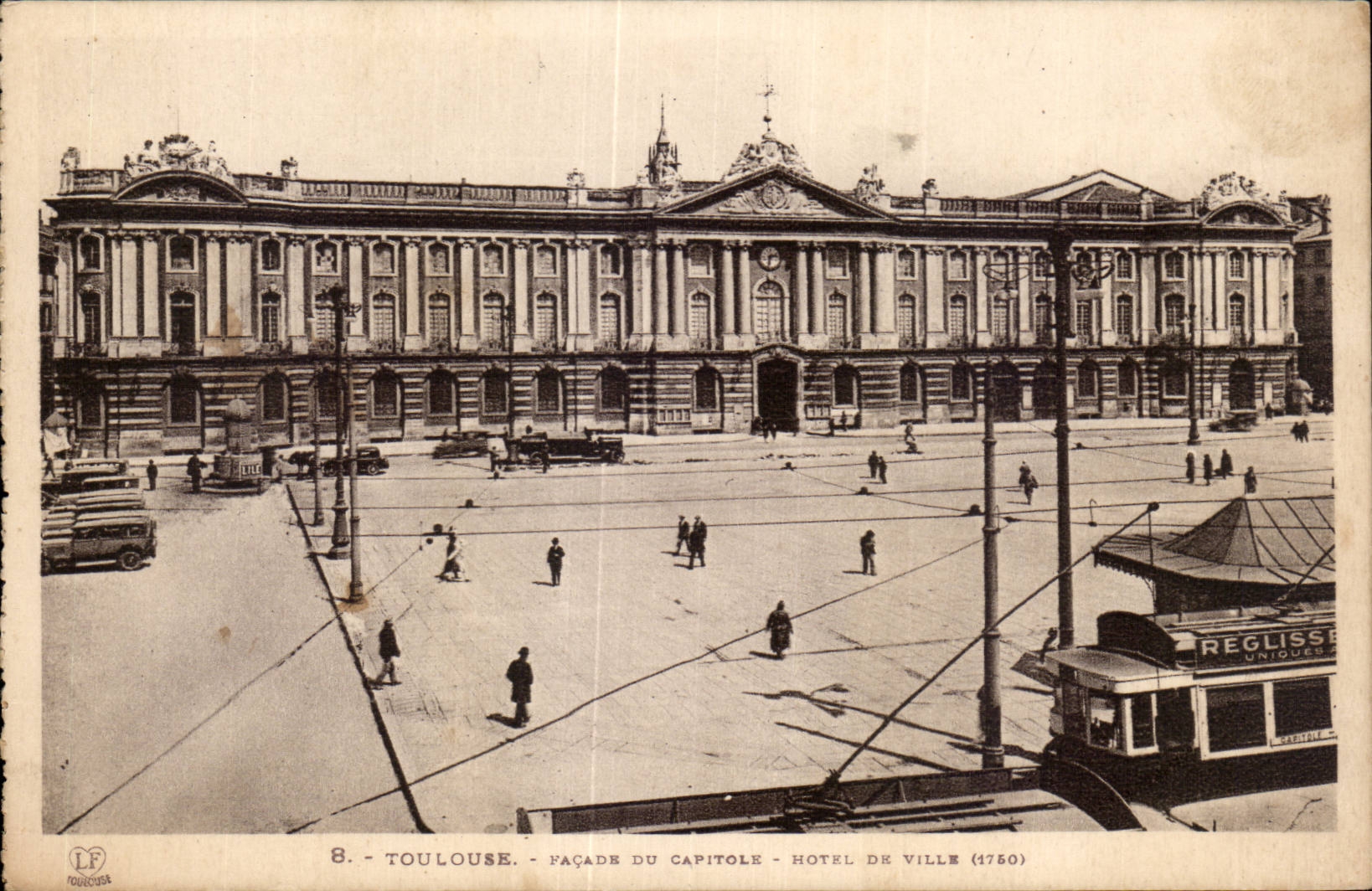 CPA Toulouse Facade du Capitole Hotel de ville