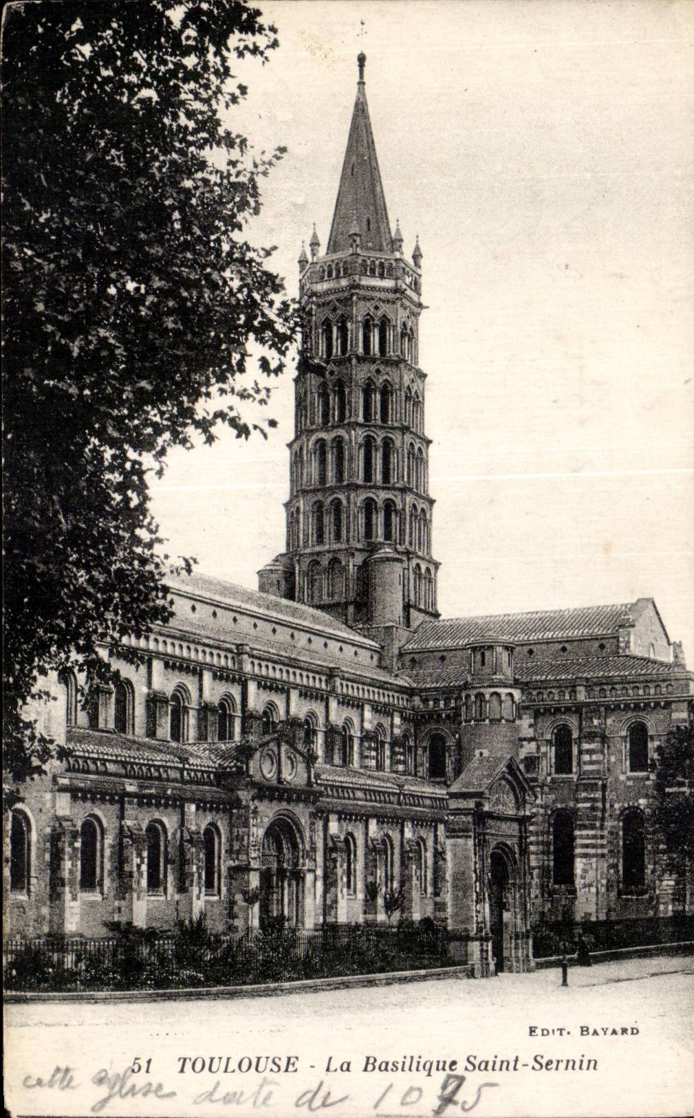 CPA Toulouse La basilique Saint Sernin 
