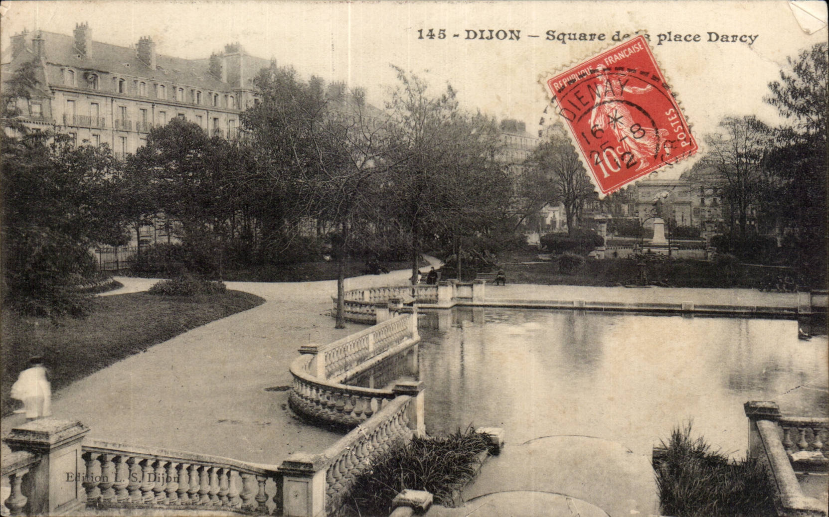 CPA Toulouse Square de la place Darcy