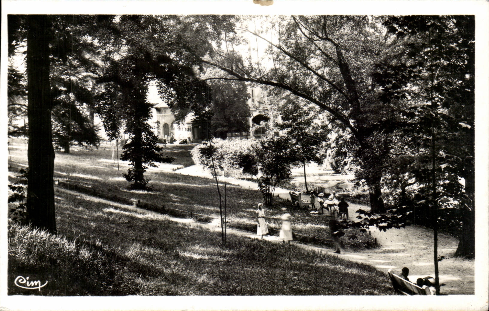 CPSM Lyon Park of the Gallant Green