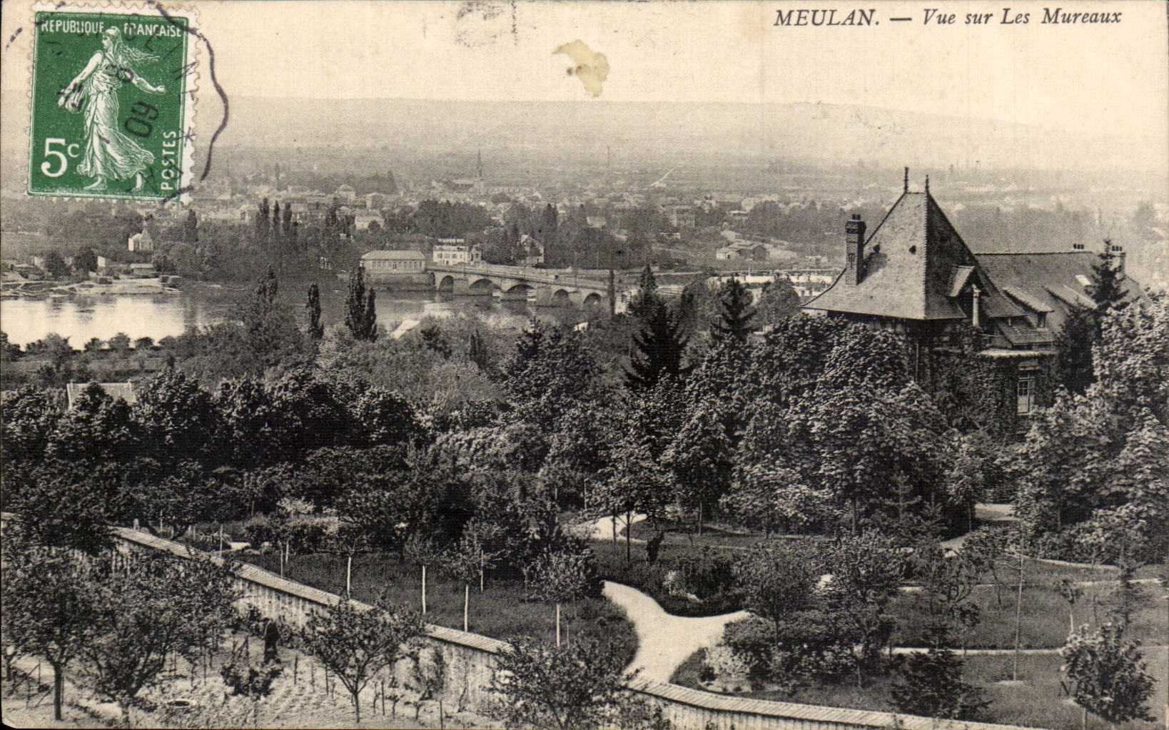 CPA Meulan Seen on Mureaux