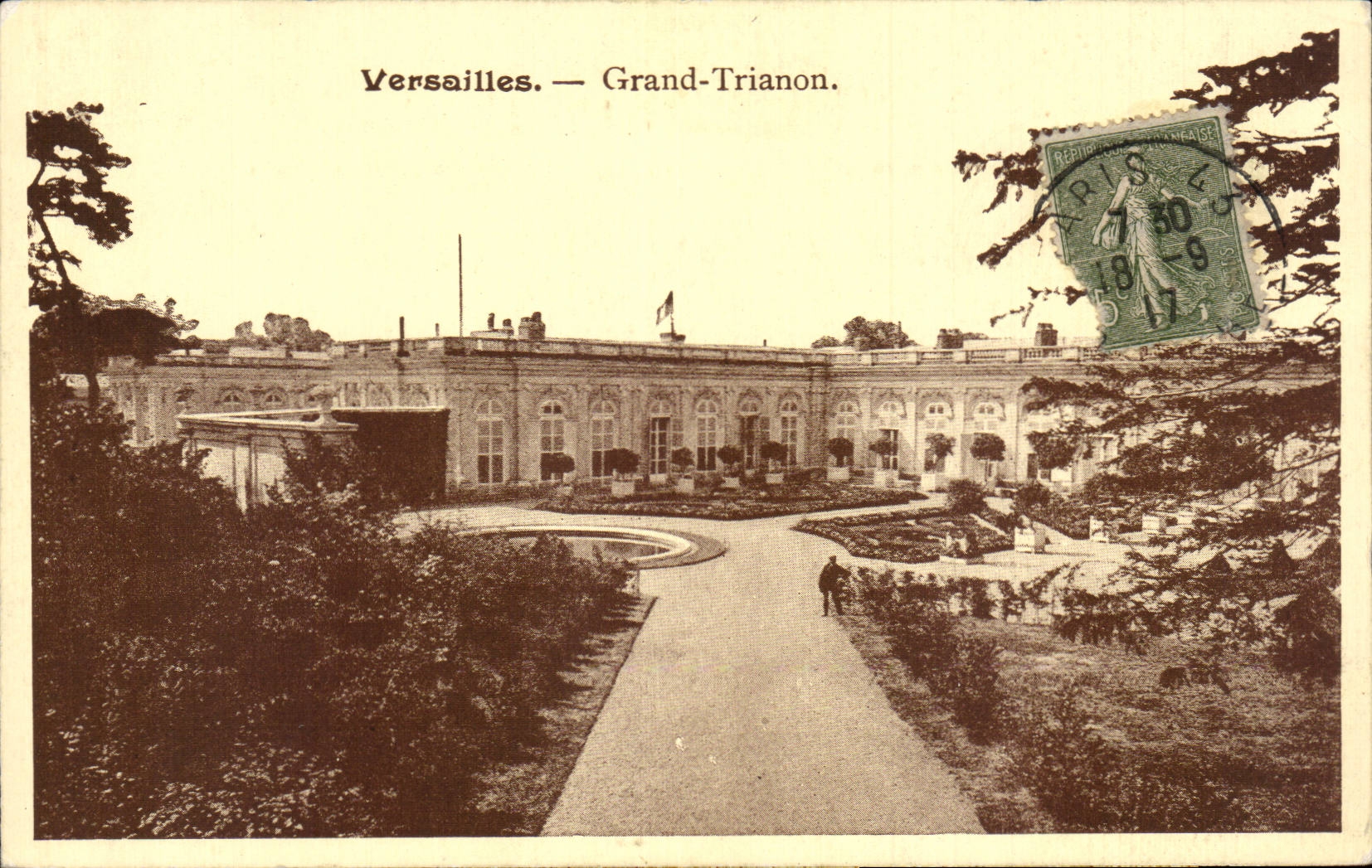 CPA Versailles large Trianon