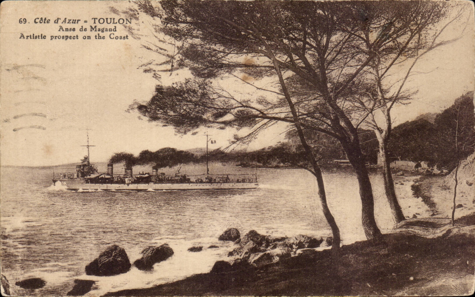 CPA Toulon Handle of Magaud