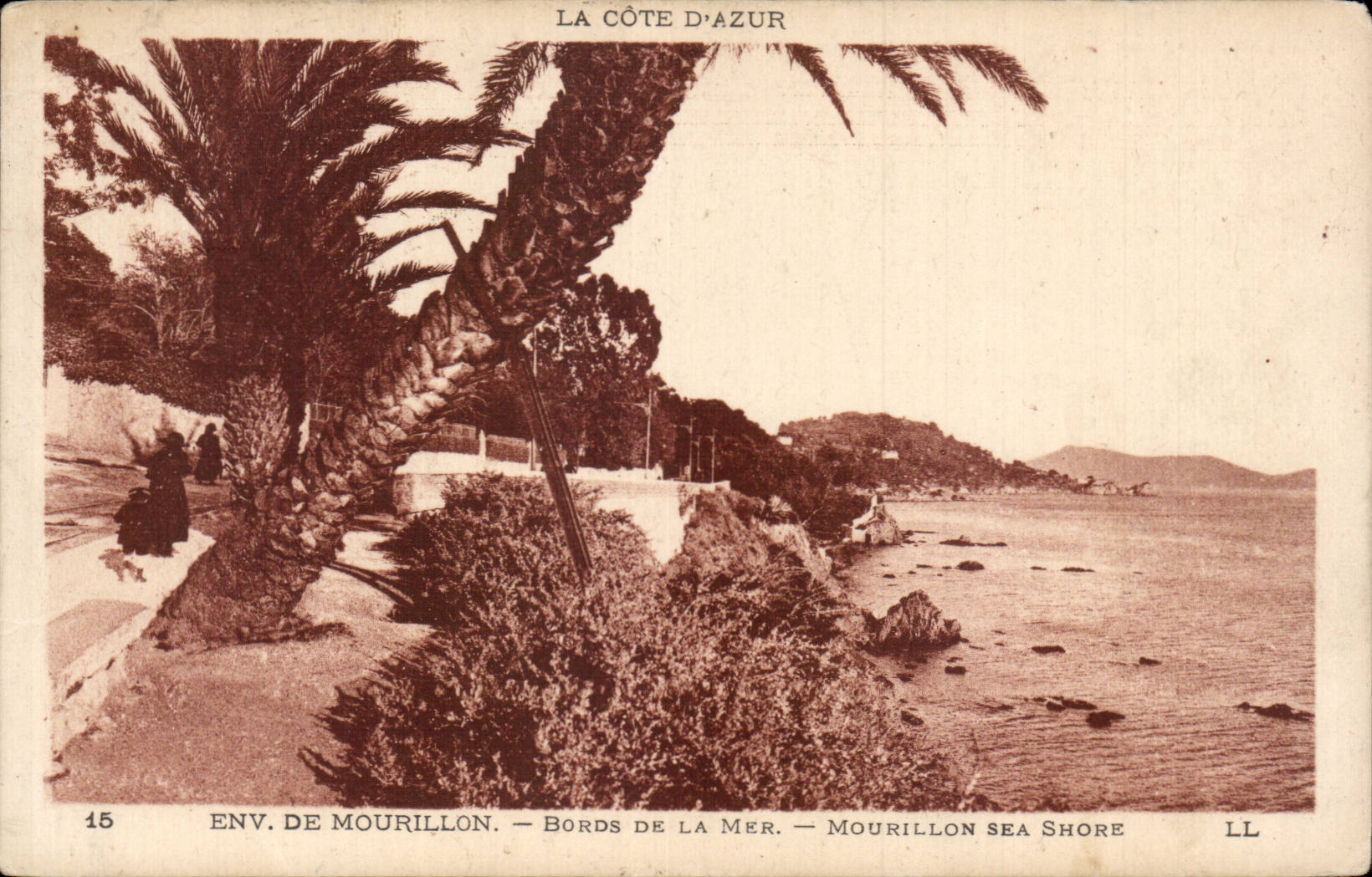 CPA Surroundings of Mourillon Edges of the sea