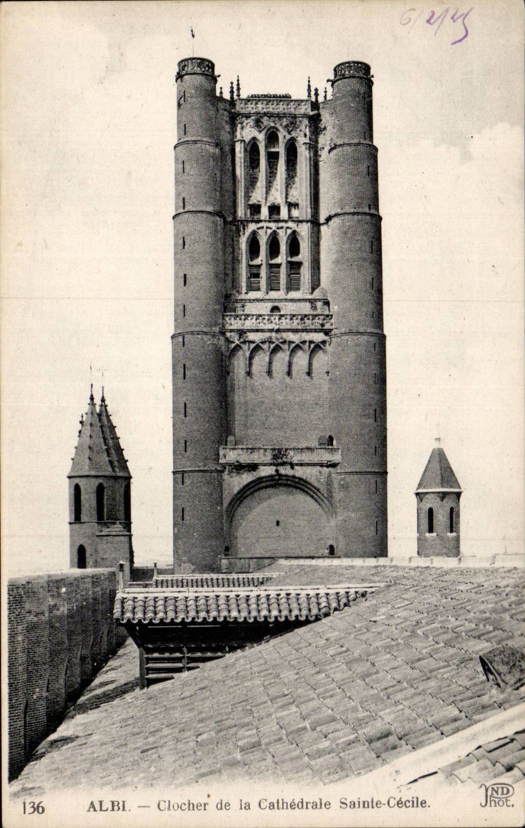 Campana-torre de CPA Albi de la catedral Sainte Cecile