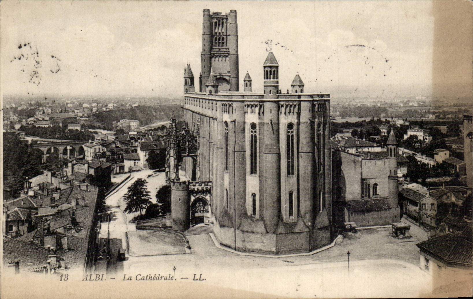 CPA Albi la catedral