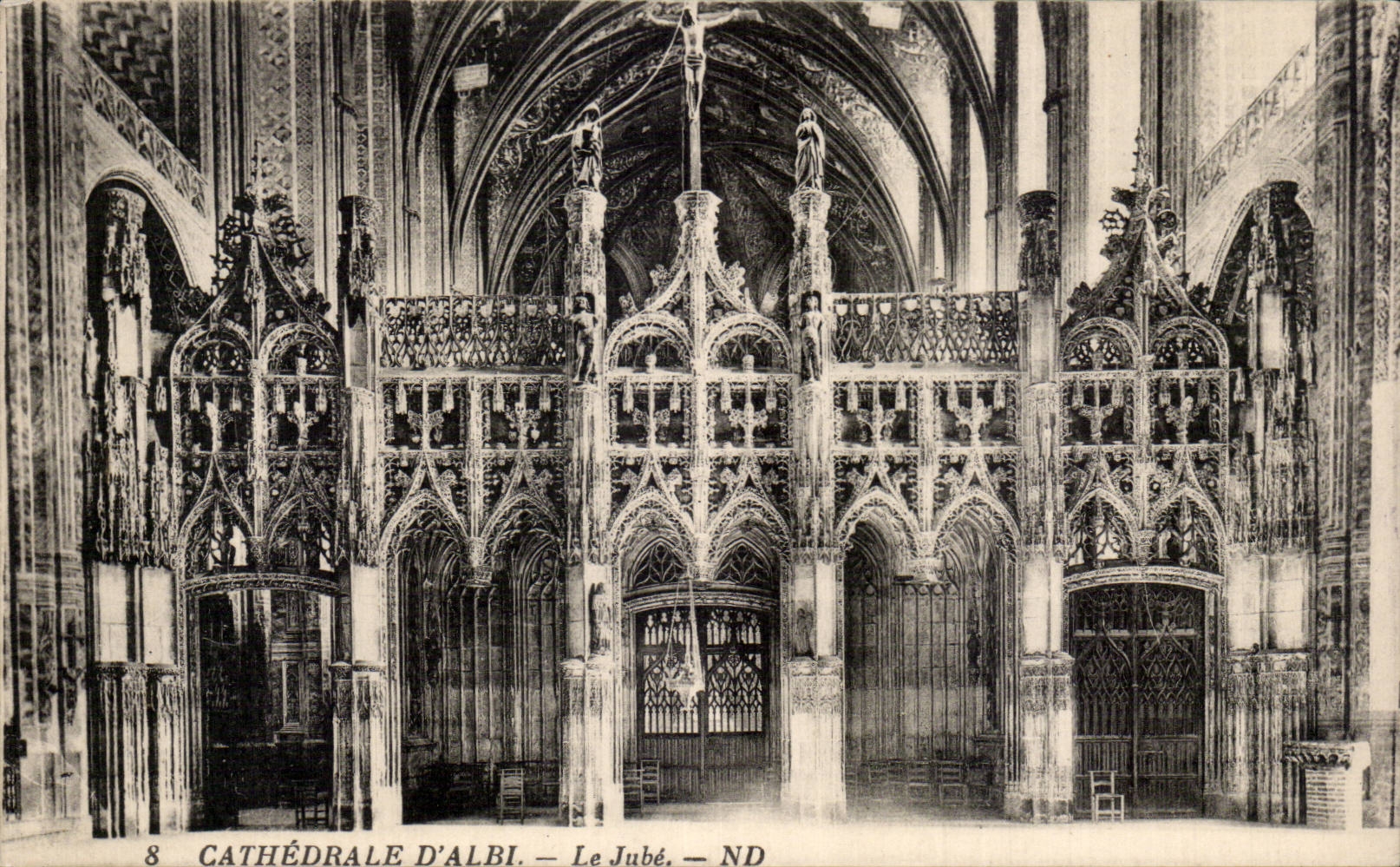 CPA Albi la catedral el jube