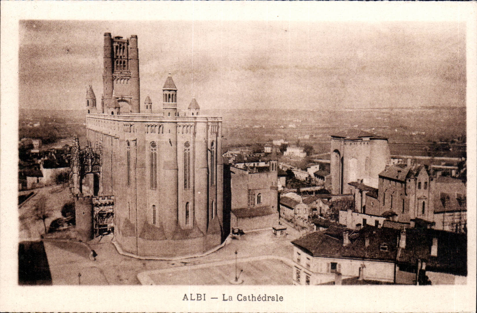 Catedral co de CPA Albi Cecile