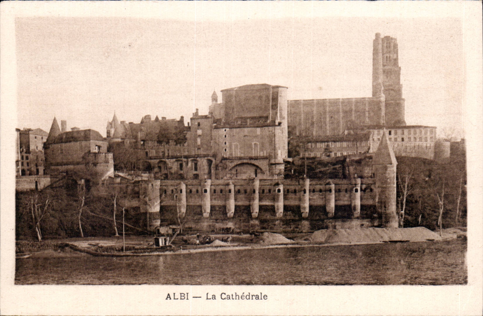 Catedral co de CPA Albi Cecile