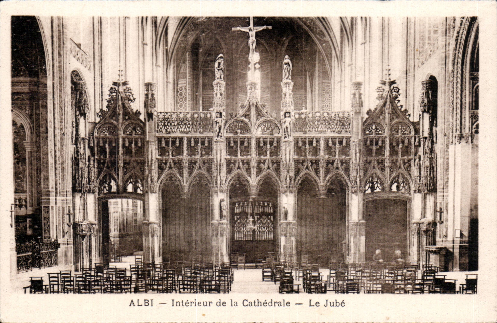 Catedral co de CPA Albi Cecile Interieur el jube