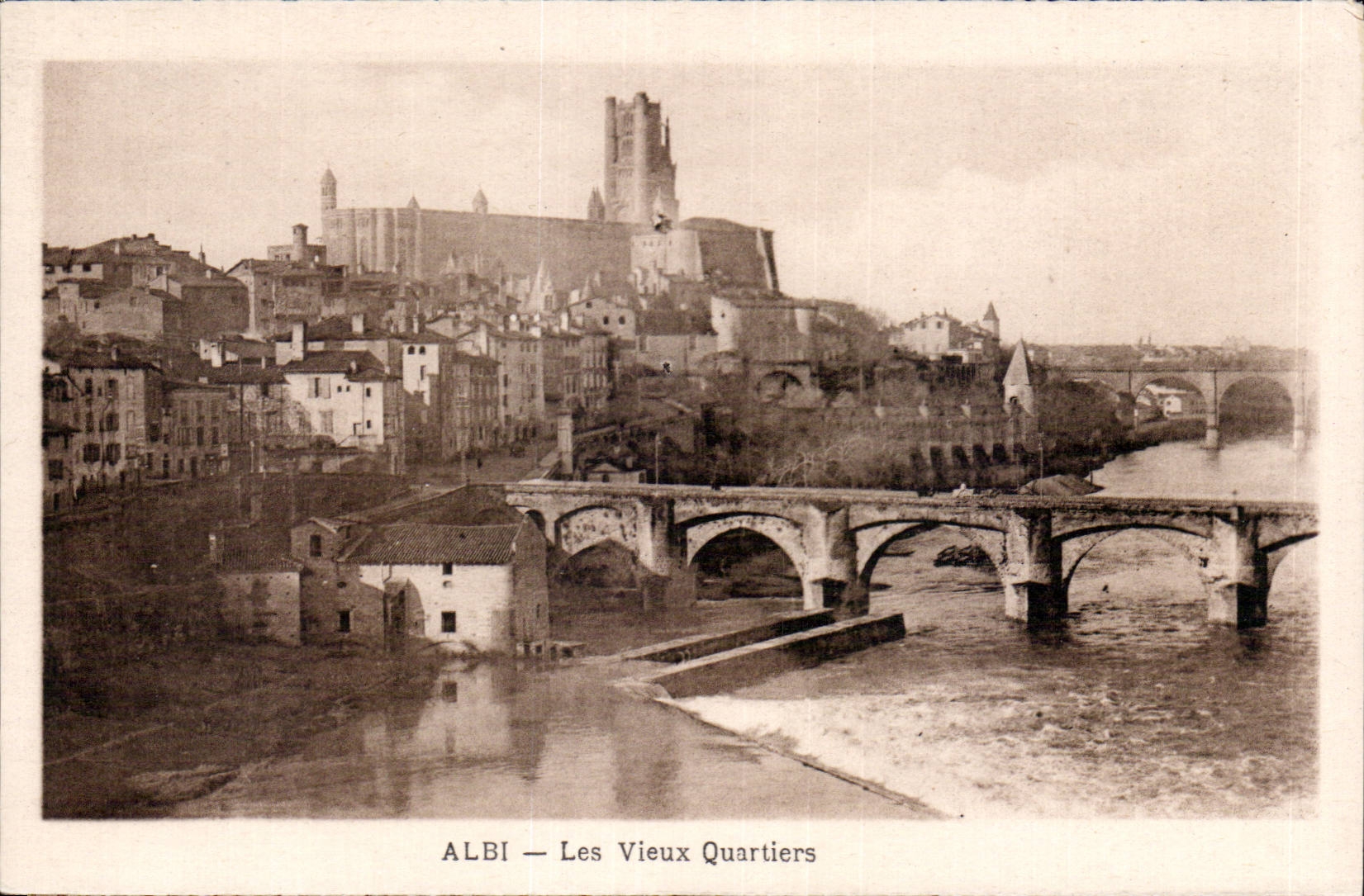 Funcionamientos de Sainte Cecile de la catedral de CPA Albi viejos