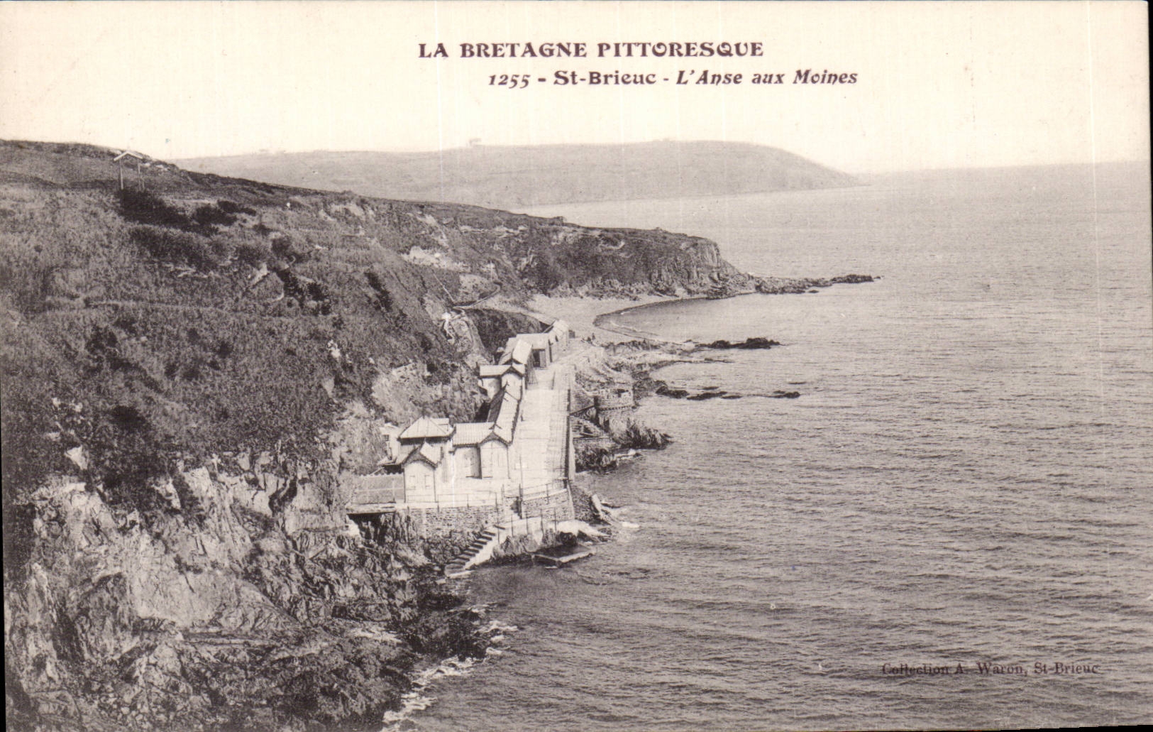 CPA St Brieuc handle with the monks