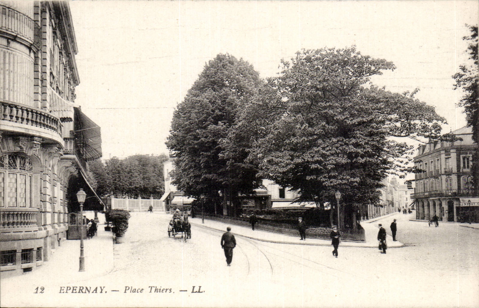 CPA Epernay Place Thiers 