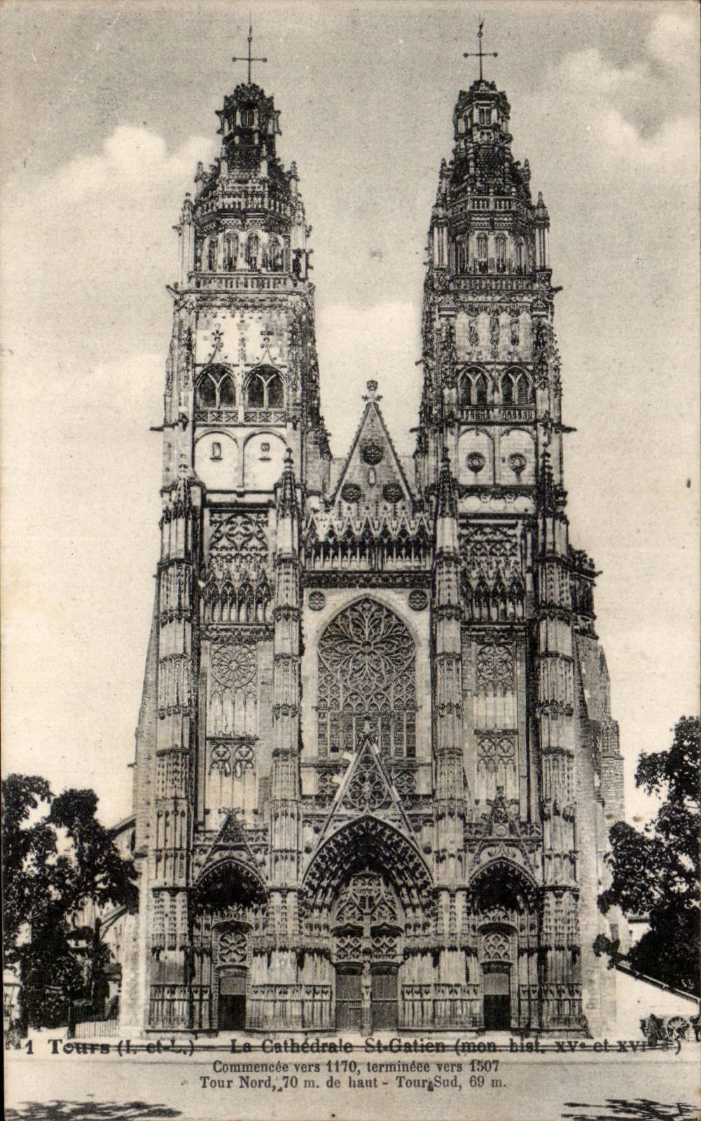 CPA Tours Cathedral Saint Gatien