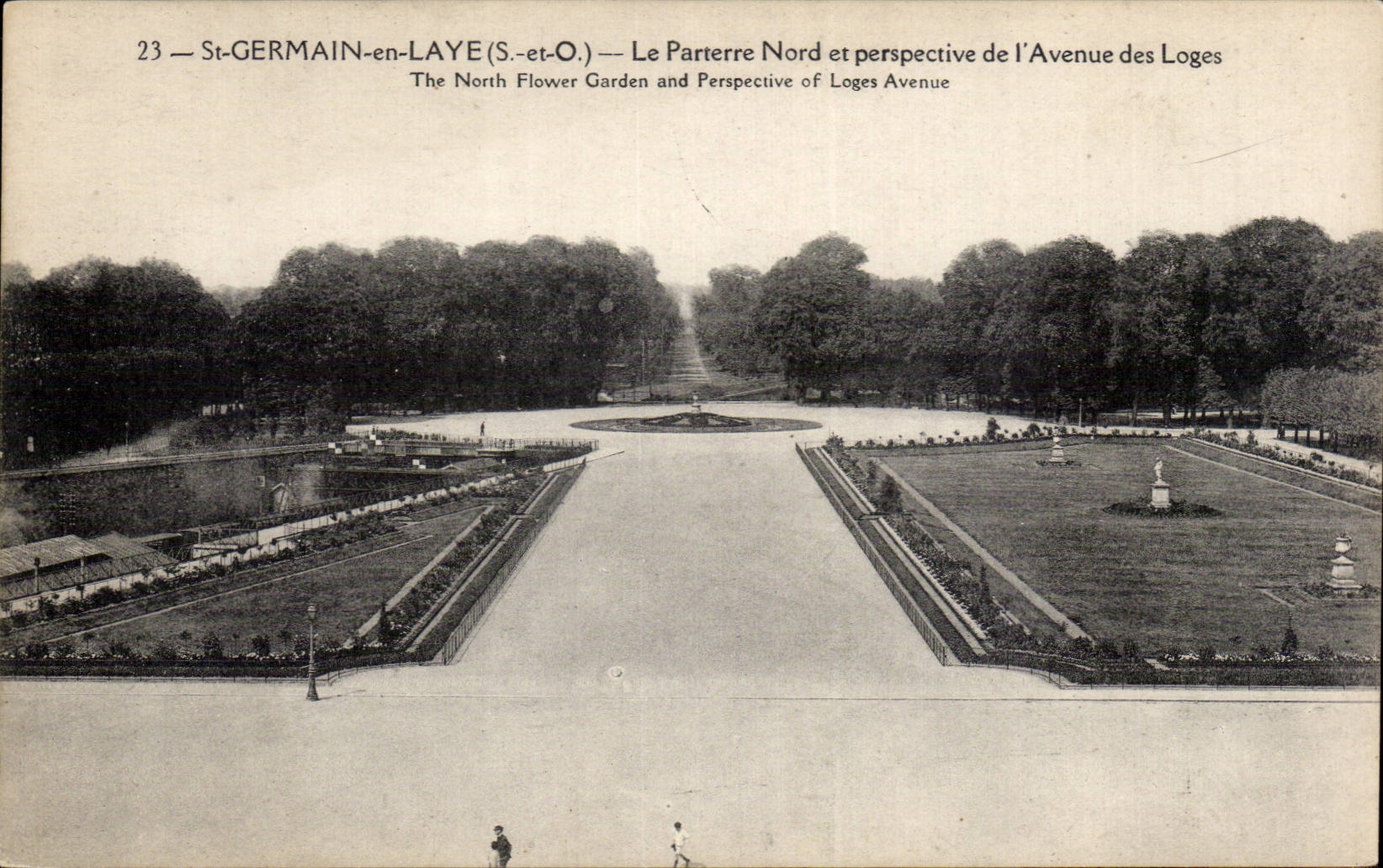 Martillo del en Laye de GermAn del santo de CPA el piso norteno y de la perspectiva de la avenida de las cabinas