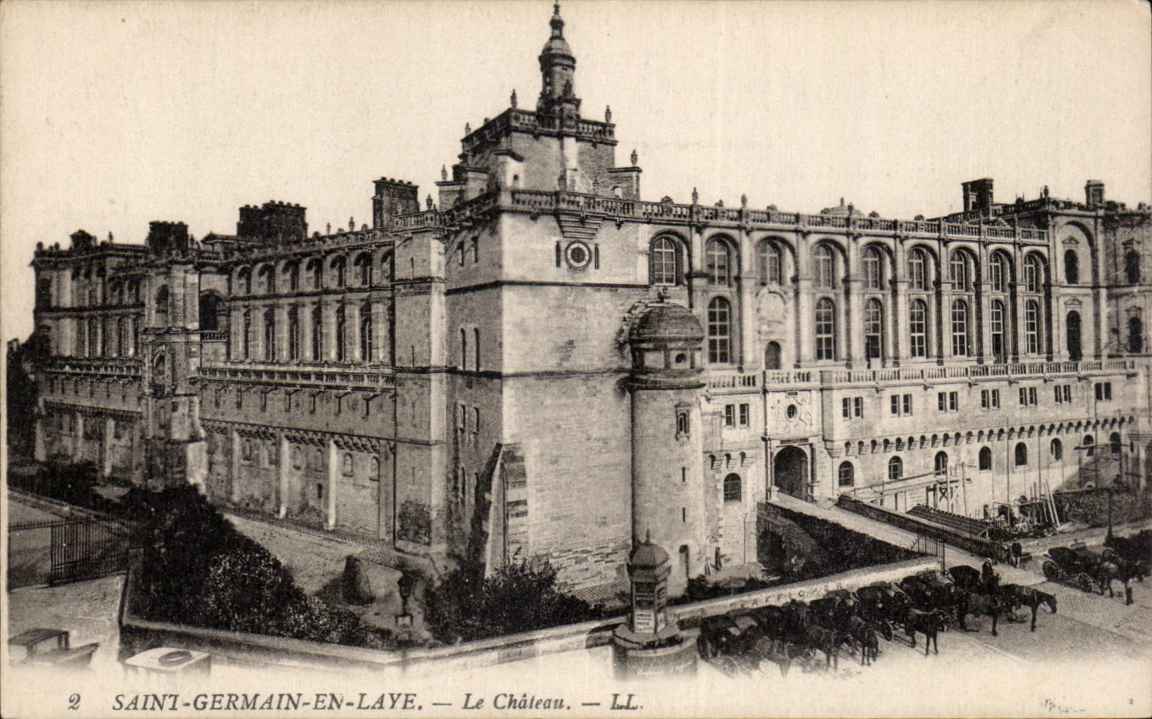 CPA St Germain en Laye Le chateau
