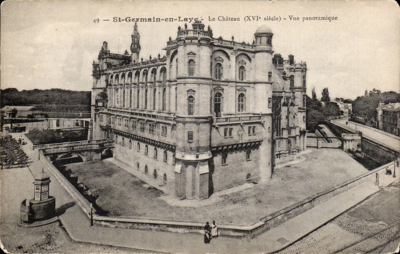 Santo GermAn de CPA en el martillo de Laye la opinion panorAmica del castillo