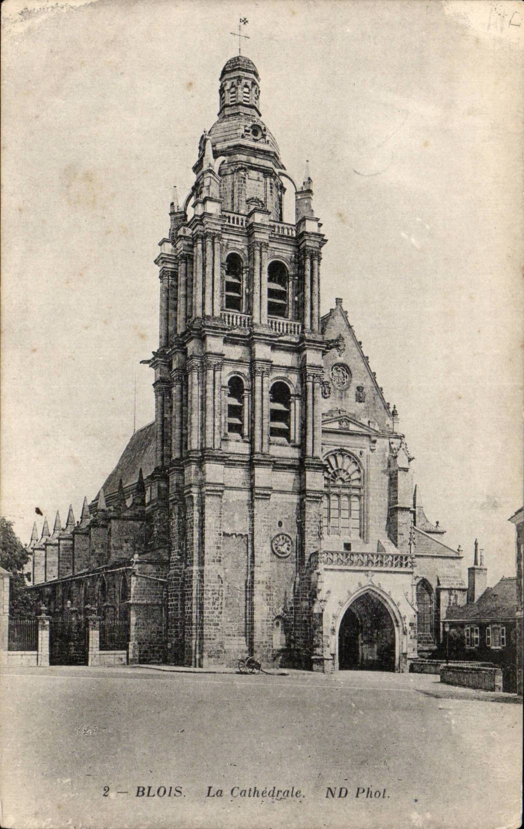 CPA Blois La cathedrale