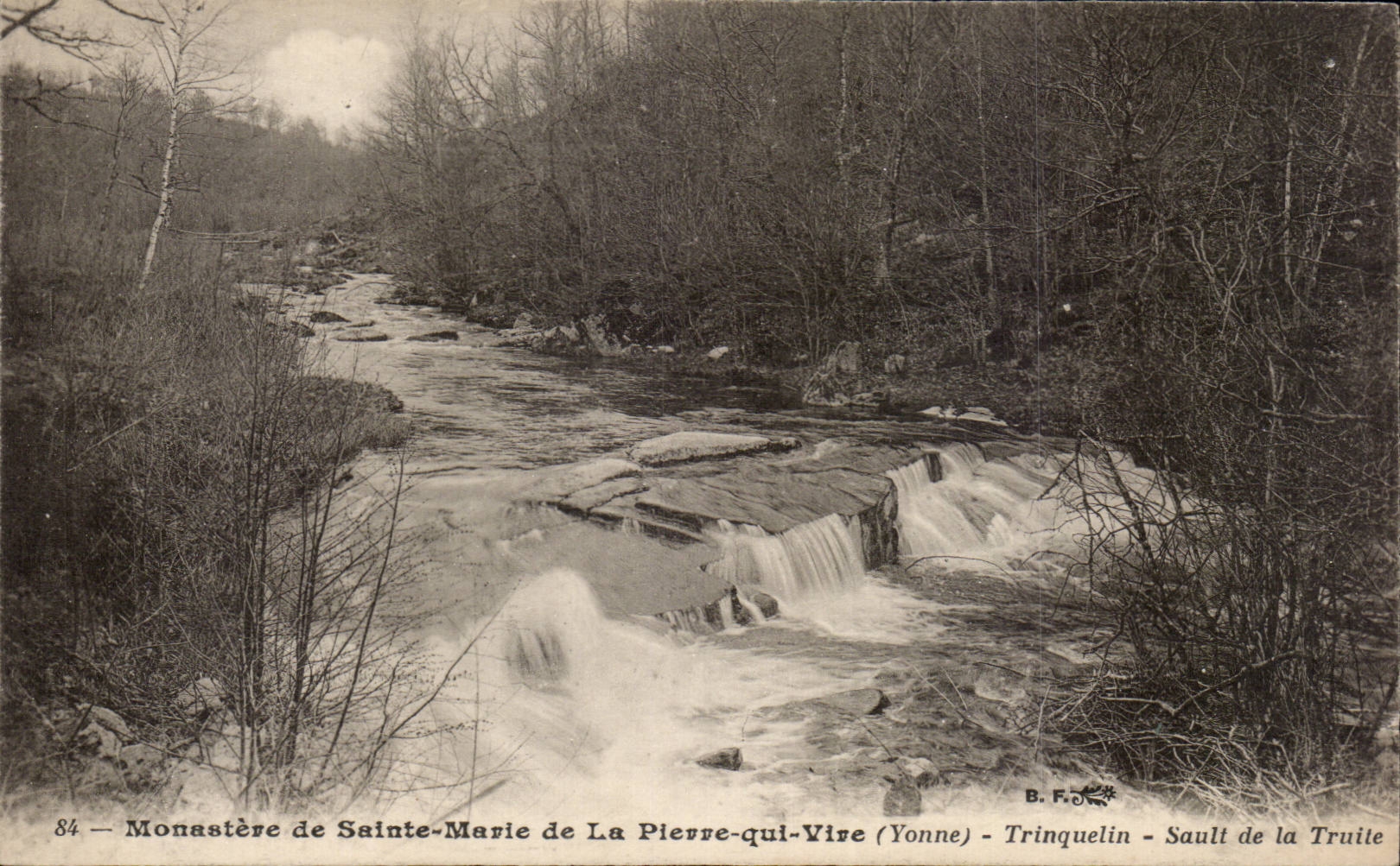 CPA Monastery of Sainte Marie of Pierre who Transfers Trinquelin Sault of Trout