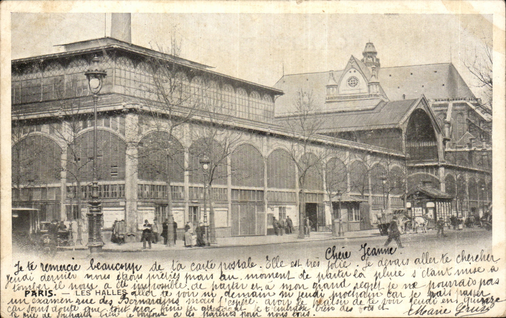 CPA Paris Les halles