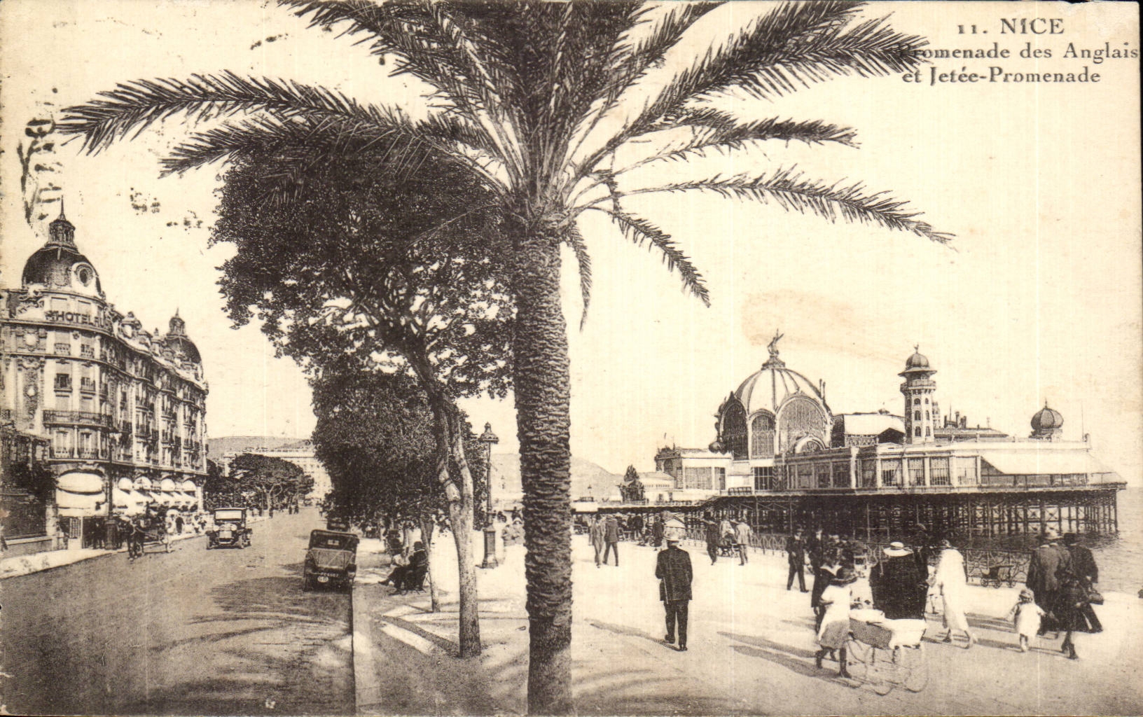 La caminata de CPA Niza del ingles y el embarcadero caminan