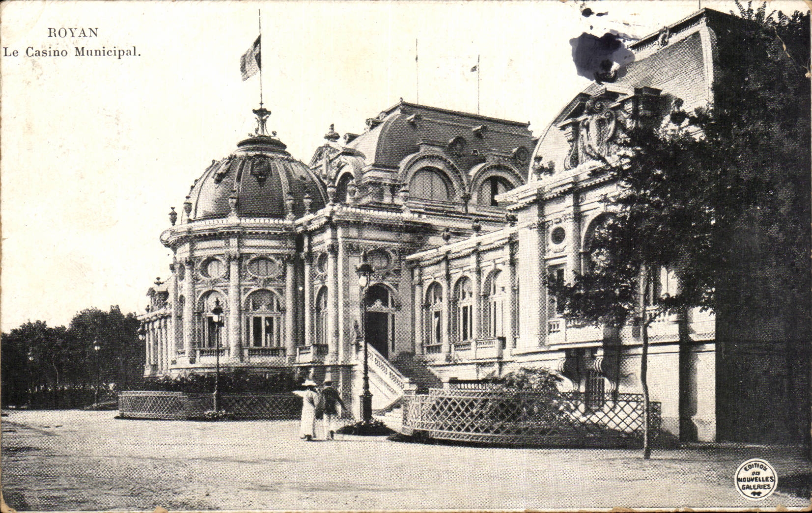 CPA Royan el casino municipal