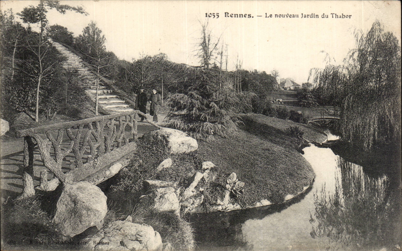 CPA Rennes Le nouveau jardin du Thabor