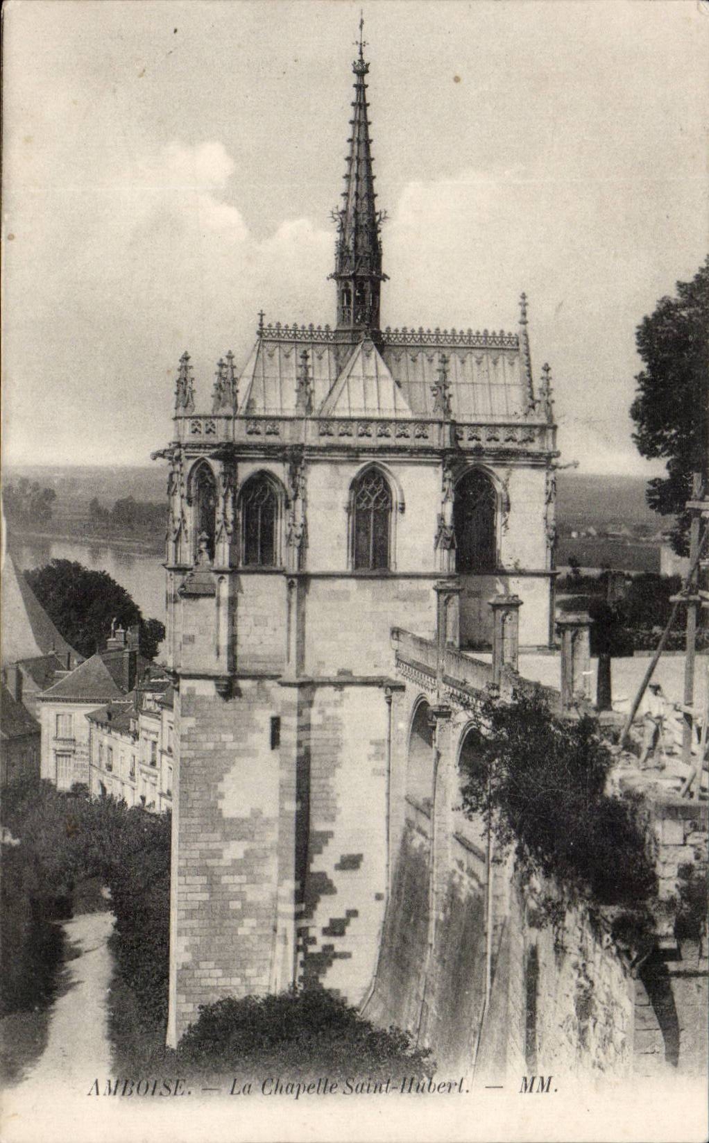 CPA Amboise La chapelle Saint Hubert