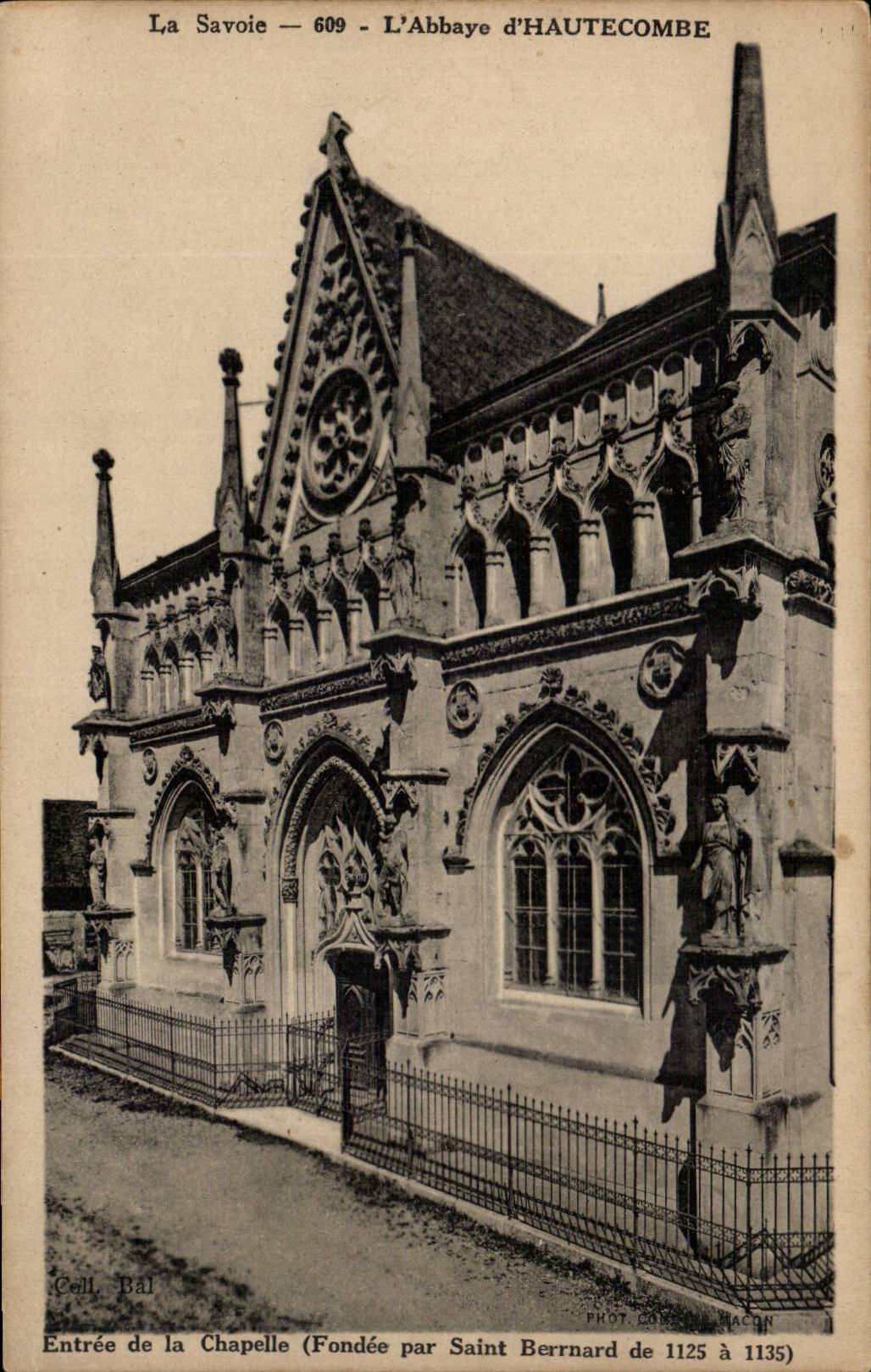 CPA Abbey Hautecombe Entrance of the vault