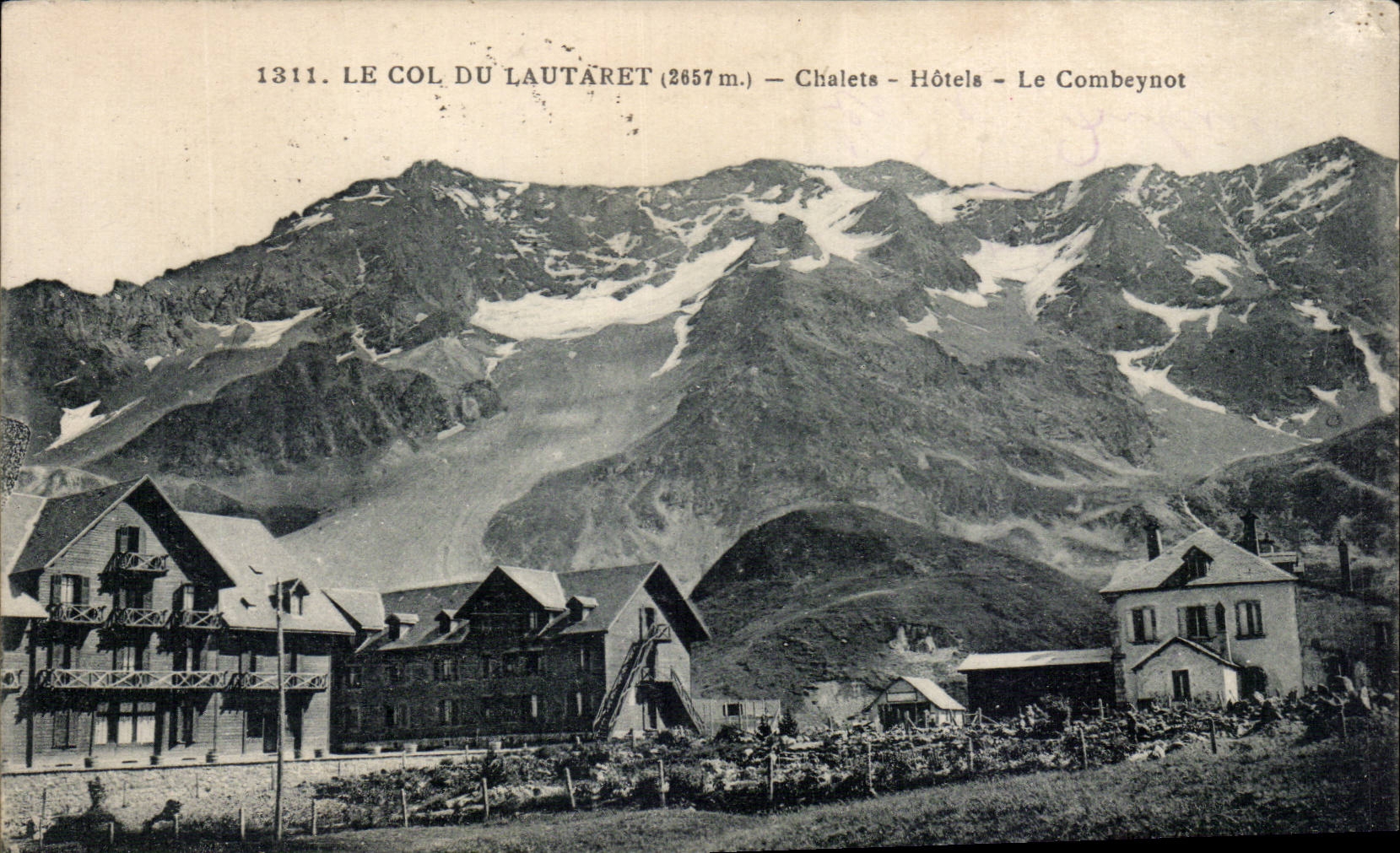 CPA Collar of Lautaret Country cottages Hotel Combeynot