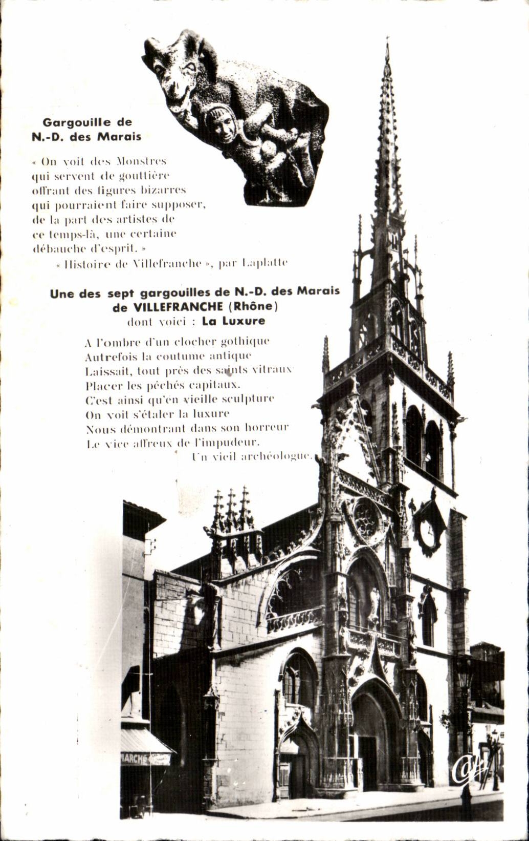 CPA Waste-gas main of Nof the Villefranche marshes