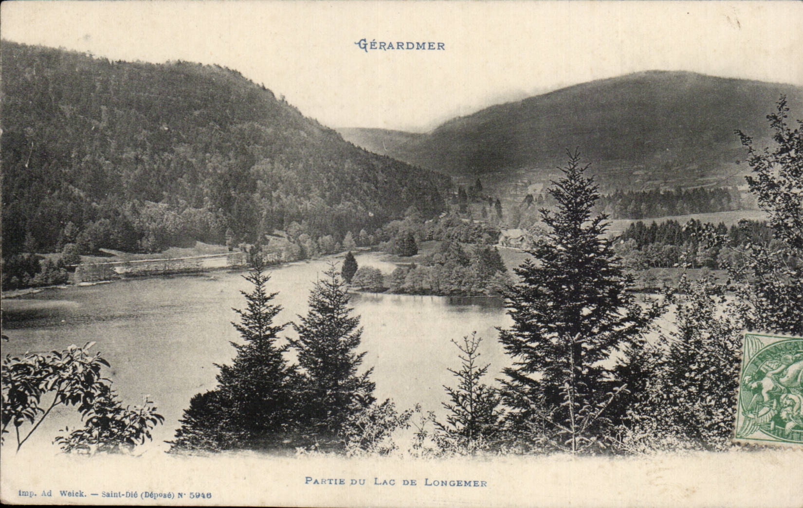 CPA Gerardmer Left the Lake Longemer