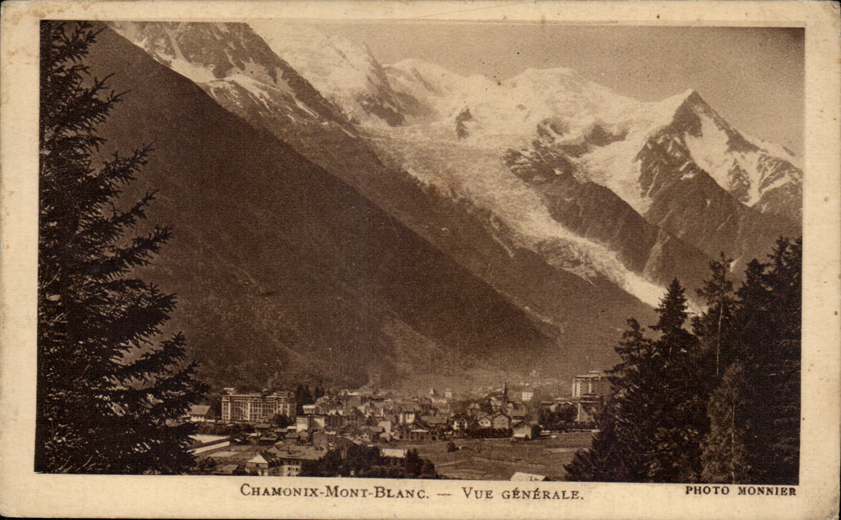 Opinion de Blanc del montaje de CPA Chamonix