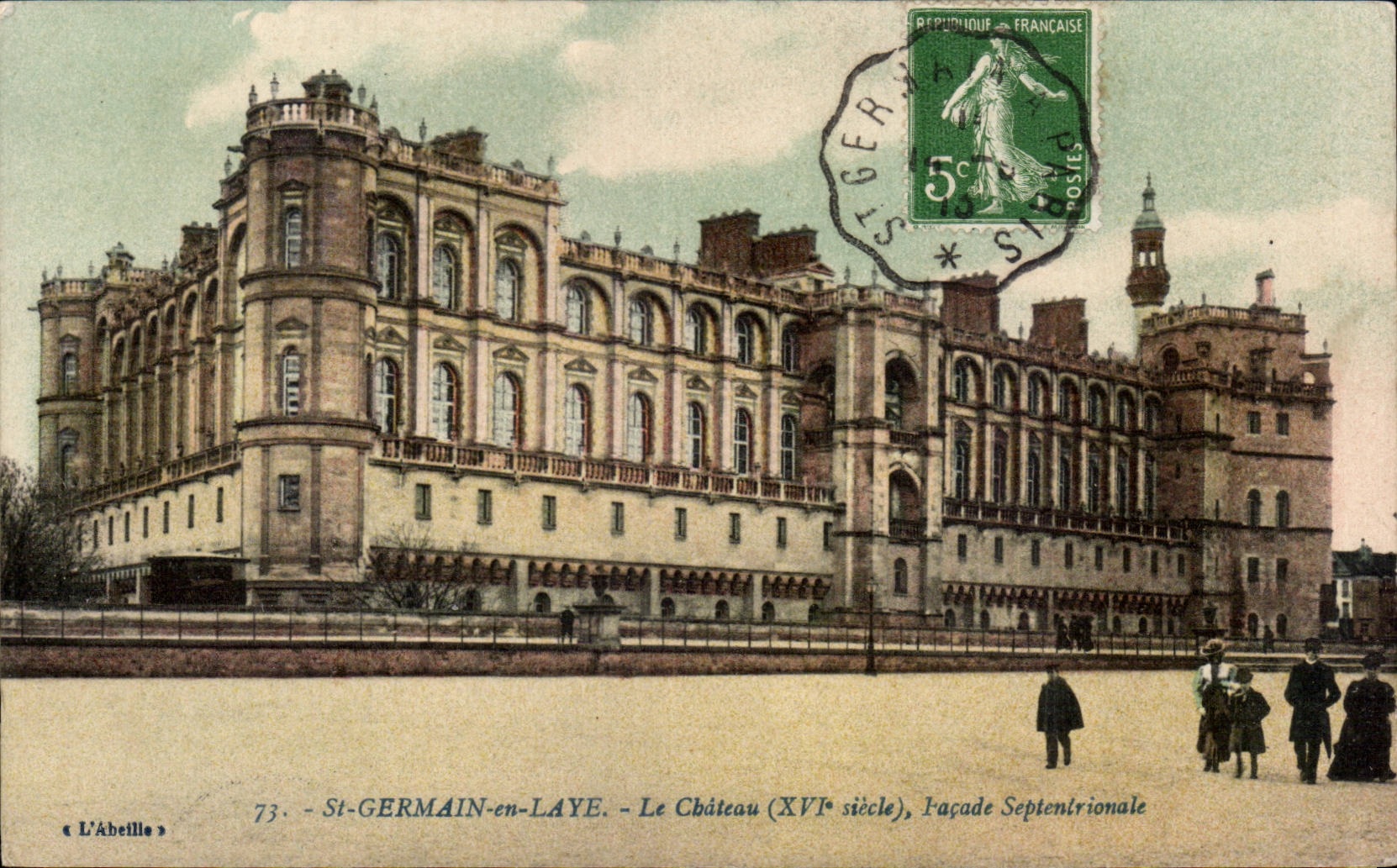 CPA St Germain en Laye Le chateau