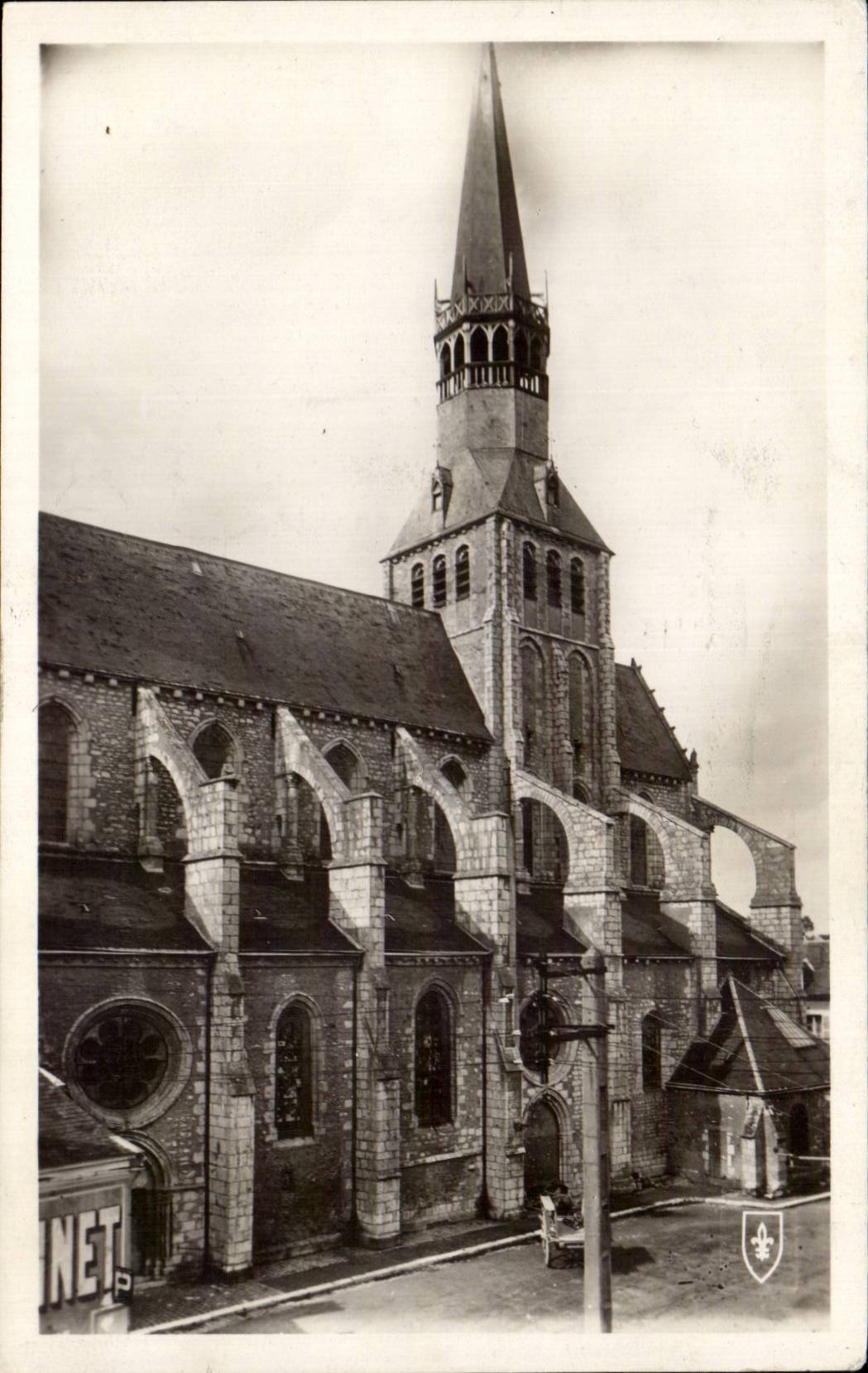 CPA Bonneval church