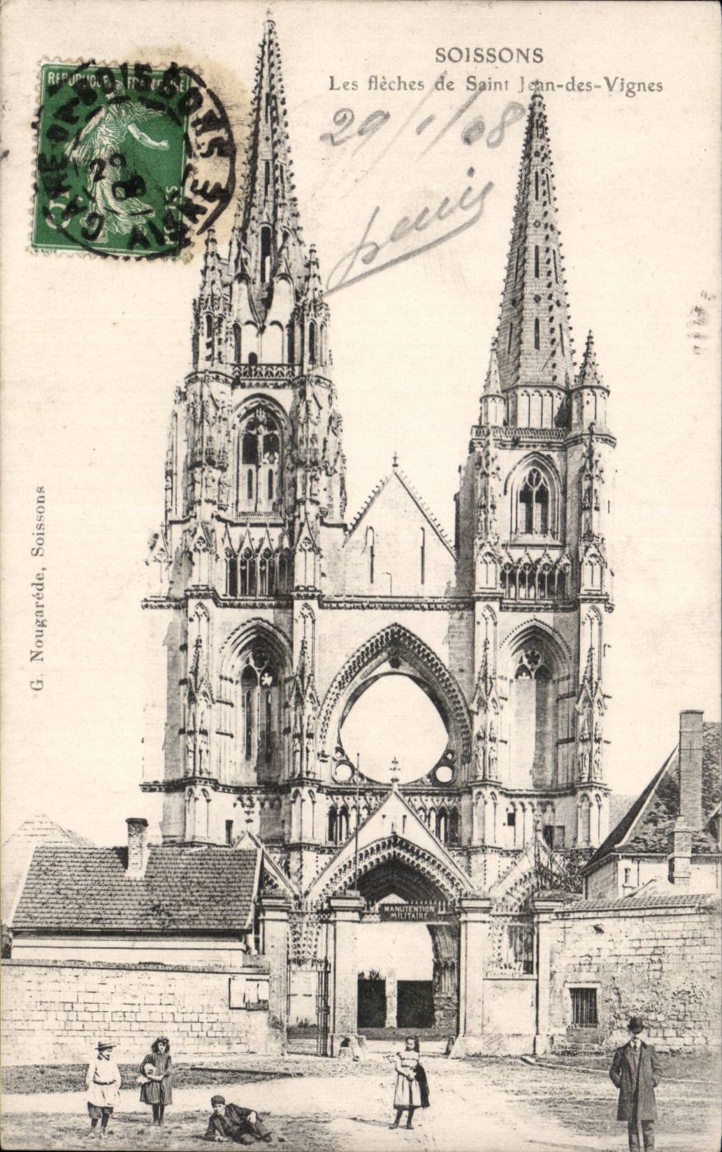 CPA Soissons arrows of Saint Jean Vines