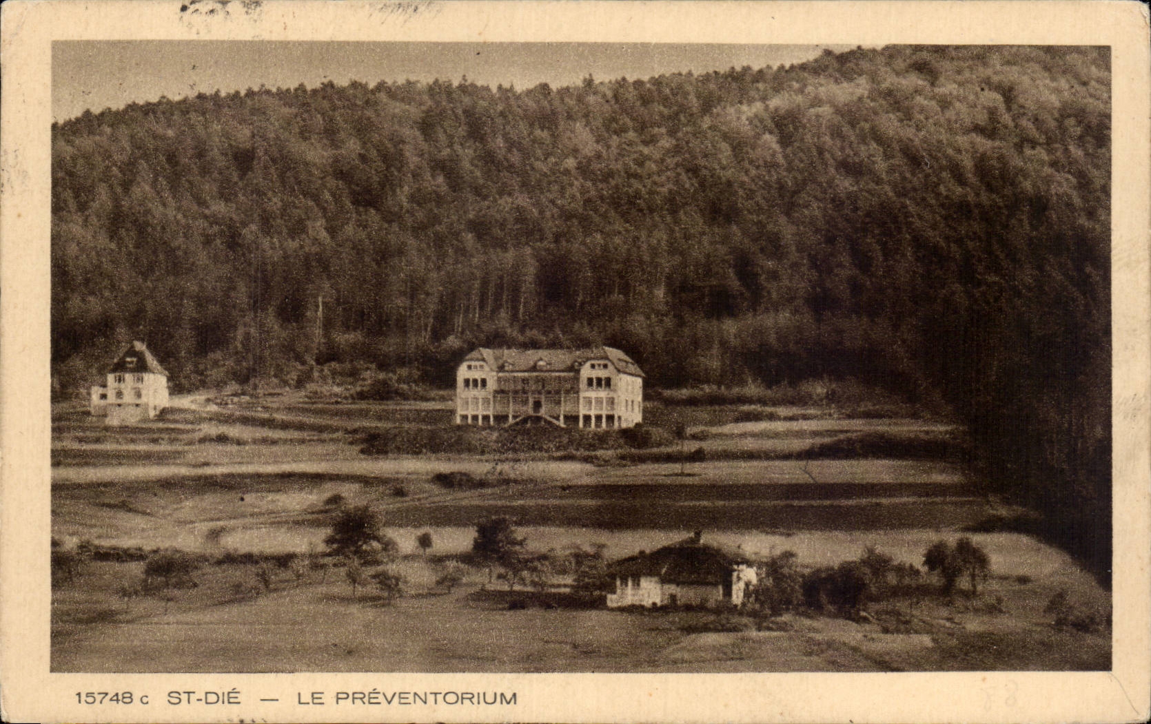 CPA St Die the observation sanatorium