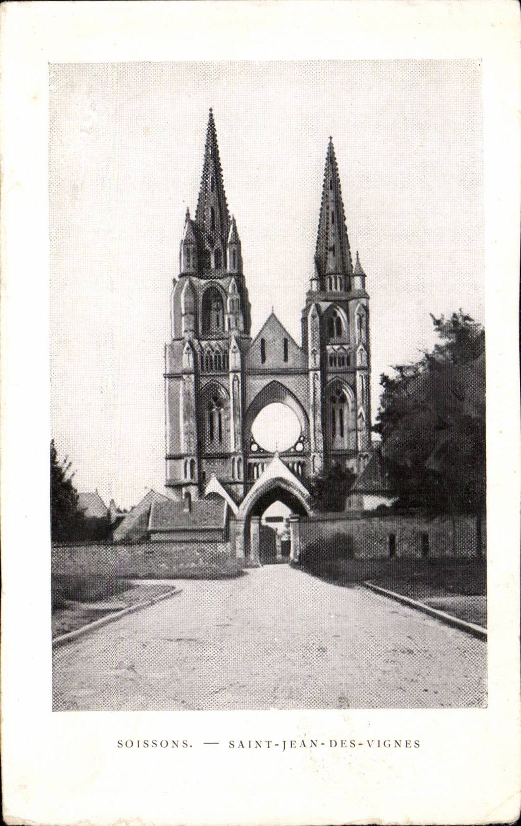 CPA Soissons Saint Jean of the Vines