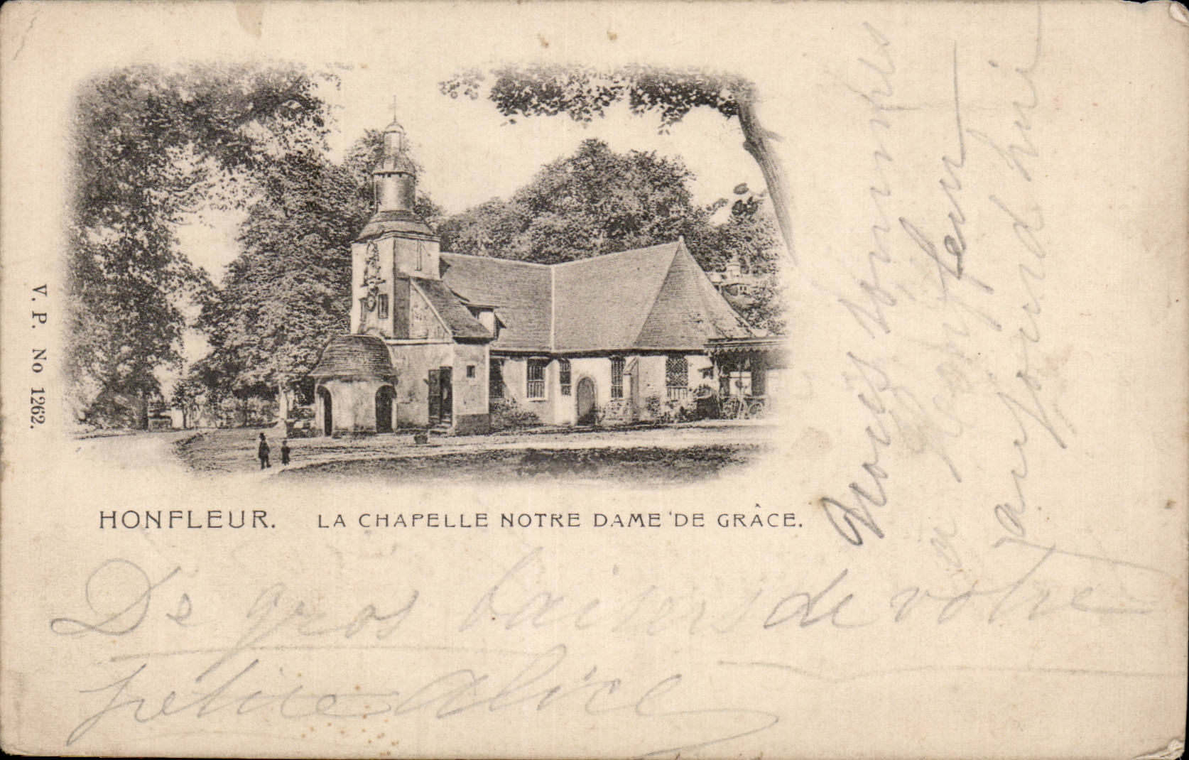 CPA Honfleur the vault Notre Dame de Grace