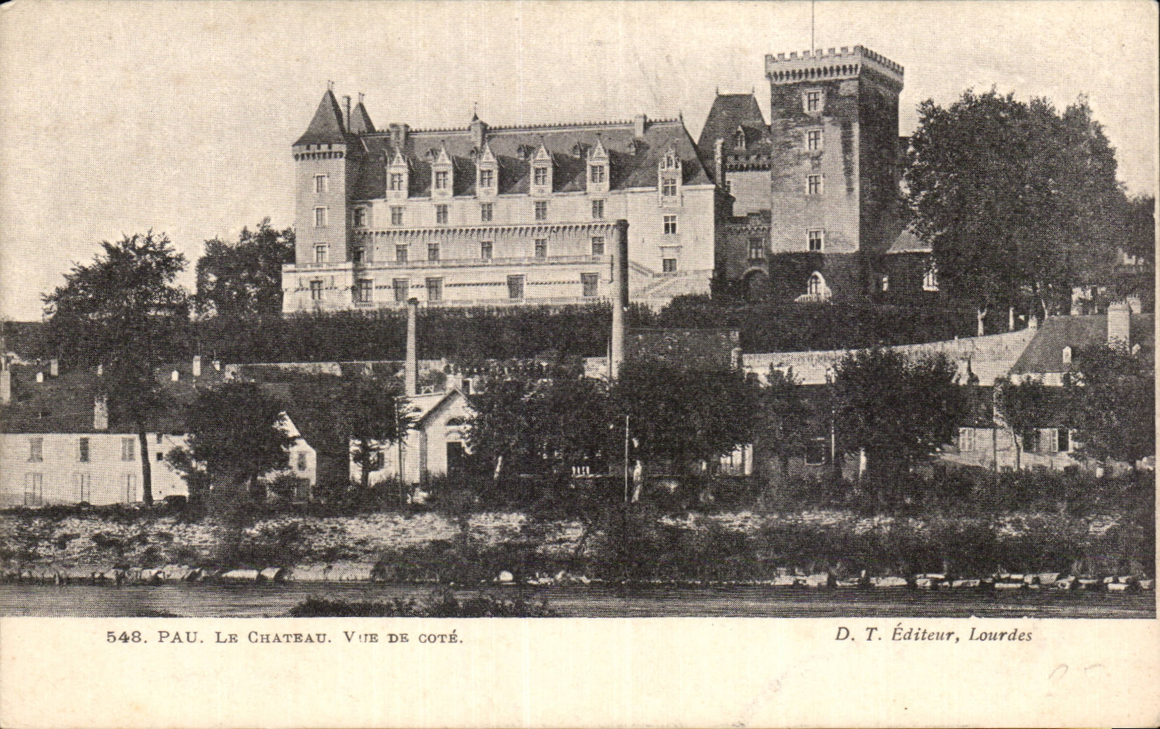 CPA Pau Le chateau