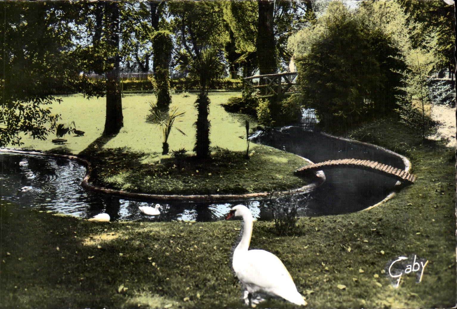 CPA Poitiers Garden of Blossac