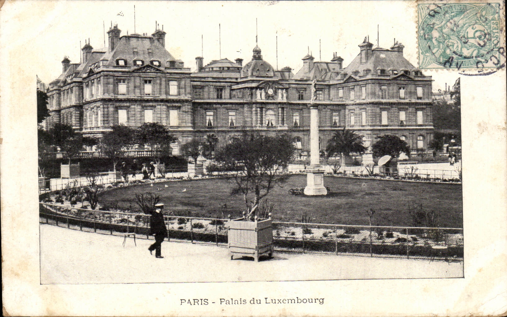 CPA Paris Palate of Luxembourg