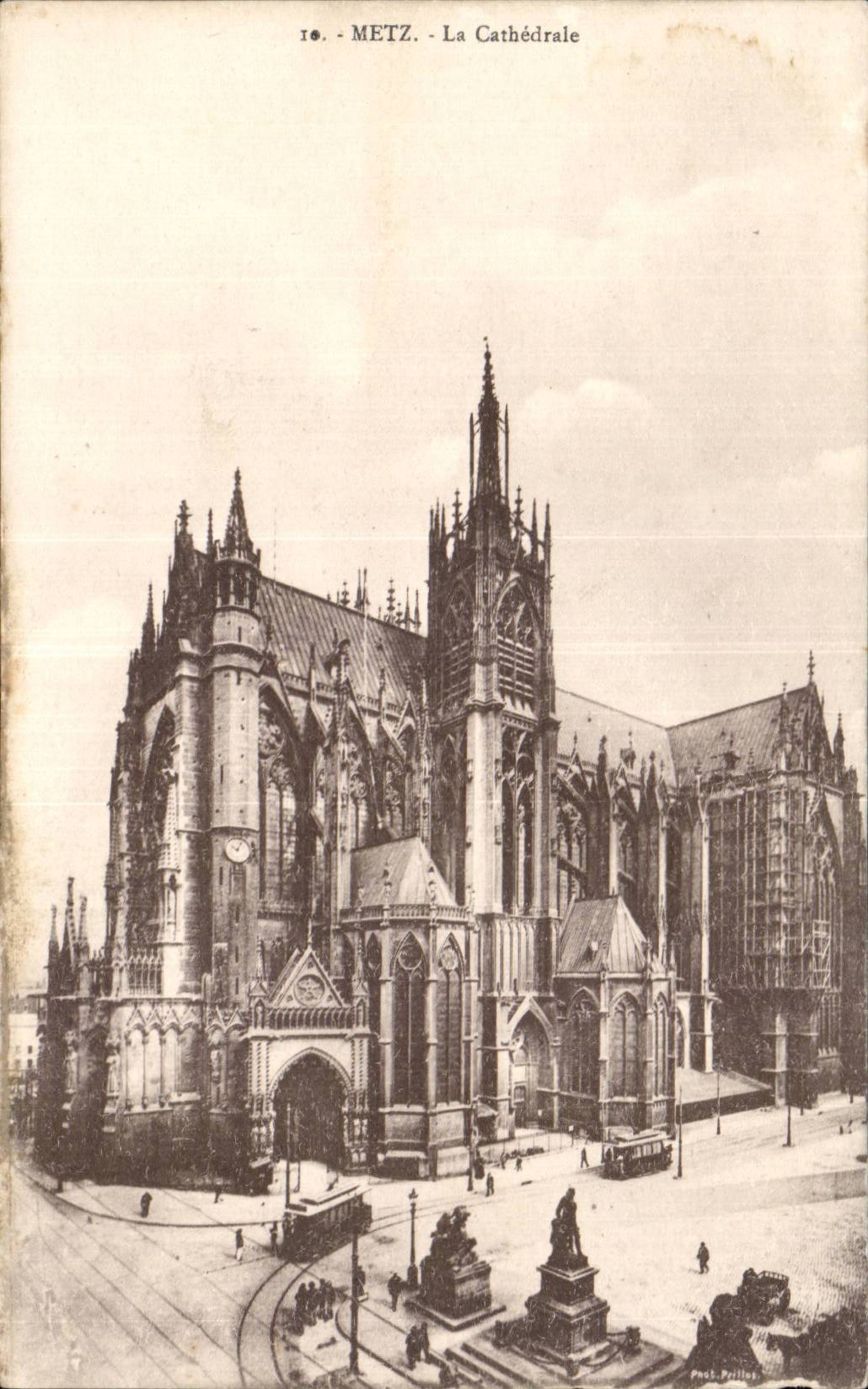 CPA Metz la catedral